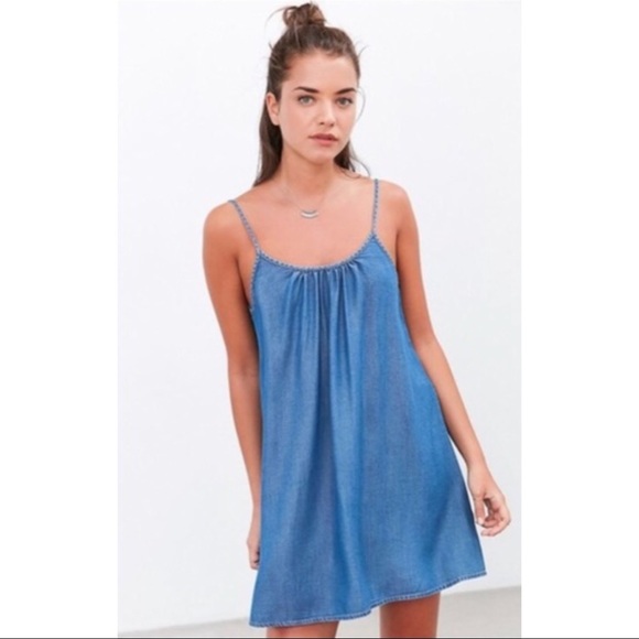 Urban Outfitters Dresses & Skirts - Urban Outfitters BDG Chambray Swing Mini Dress  S
